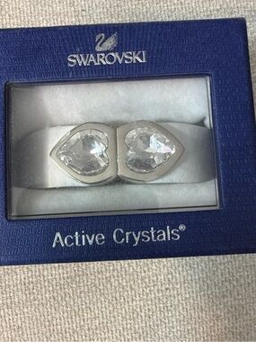 Swarovski Blue and Silver Textured USB Pack